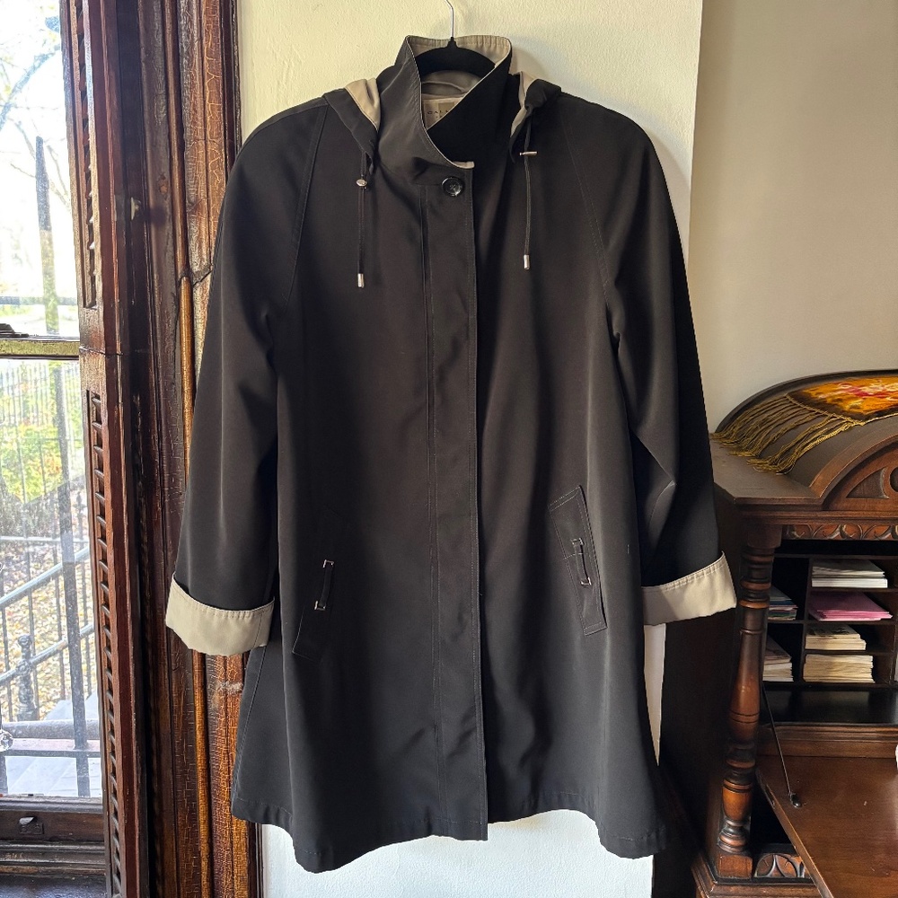 Black Gallery Petite Coat Water Resistant